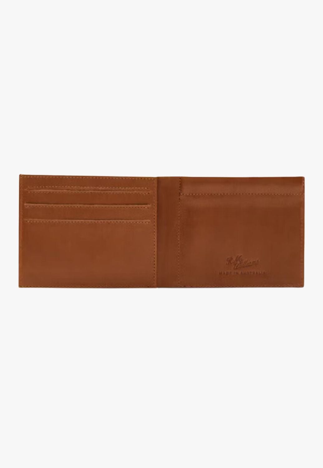 R.M. Williams ACCESSORIES-Mens Wallets Tan R.M. Williams Singleton Wallet With Coin Pouch