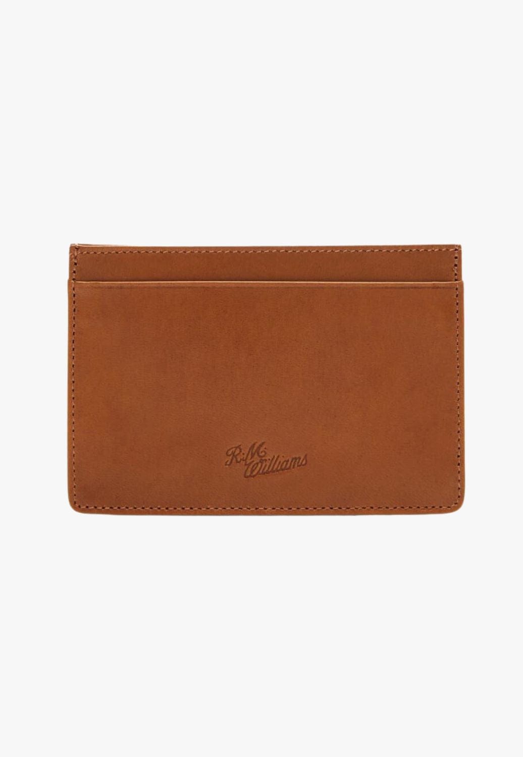 R.M. Williams ACCESSORIES-Mens Wallets Tan RM Williams Singleton Vertical Card Holder