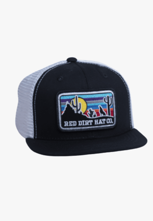 Red Dirt Hat Co. HATS - Caps Black/White Red Dirt Hat Co. Coyote Cap