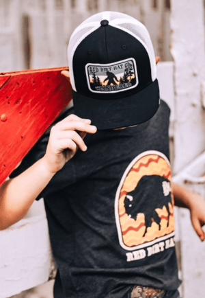 Red Dirt Hat Co. HATS - Caps Black/White Red Dirt Hat Co. Youth Wanderer Cap