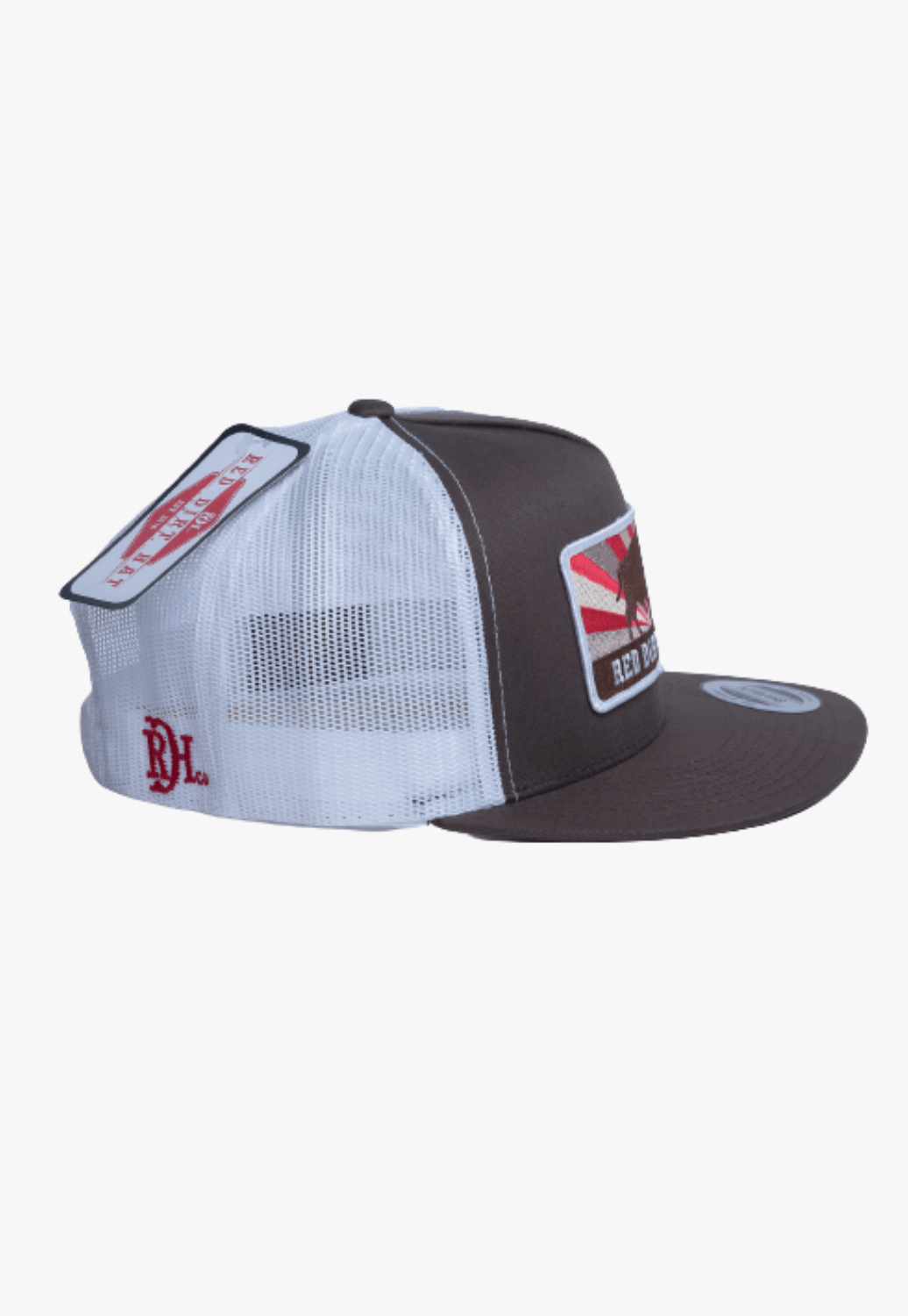 Red Dirt Hat Co. HATS - Caps Brown/White Red Dirt Hat Co. Keep Roaming Cap