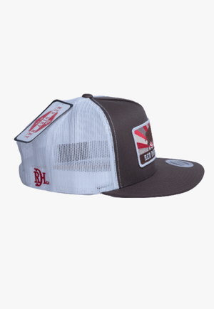 Red Dirt Hat Co. HATS - Caps Brown/White Red Dirt Hat Co. Keep Roaming Cap