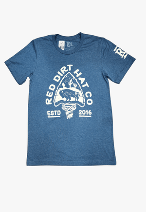 Red Dirt Hat Co. CLOTHING-MensT-Shirts Red Dirt Hat Co. Unisex Arrowhead T-Shirt