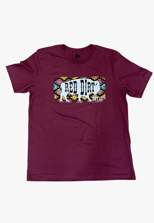 Red Dirt Hat Co. CLOTHING-MensT-Shirts Red Dirt Hat Co. Unisex Great White Buffalo II T-Shirt