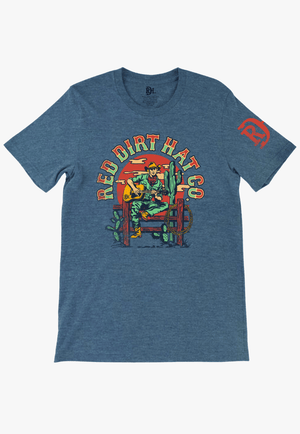 Red Dirt Hat Co. CLOTHING-MensT-Shirts Red Dirt Hat Co. Unisex Singing Cowboy T-Shirt