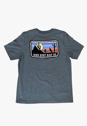 Red Dirt Hat Co. CLOTHING-MensT-Shirts S / Heather Grey Red Dirt Hat Co. Unisex Coyote T-Shirt