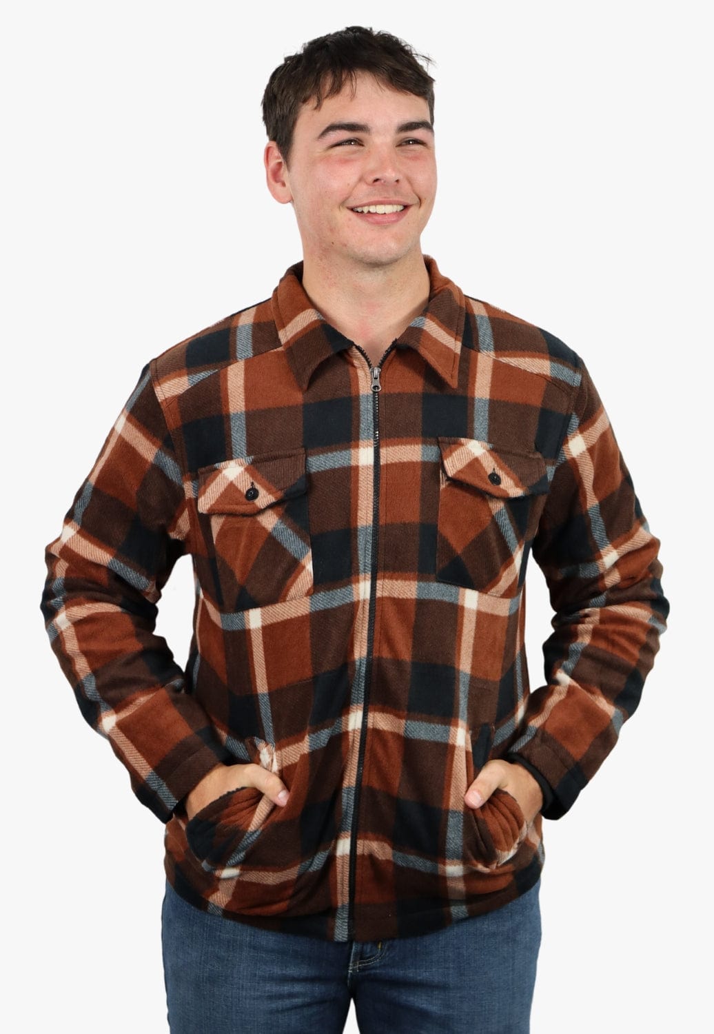 Ritemate CLOTHING-Mens Jackets Ritemate Mens Sherpa Lined Jacket