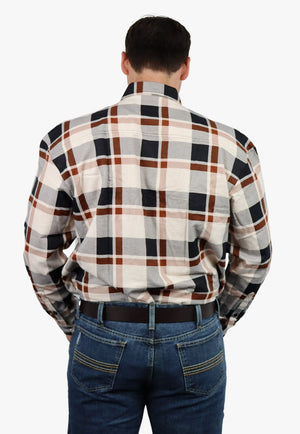 Ritemate WORKWEAR - Mens Shirts Ritemate Open Front Flanelette Shirt
