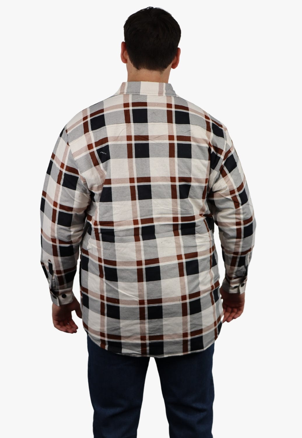 Ritemate WORKWEAR - Mens Jackets Ritemate Open Front Flannelette Quilted Shirt