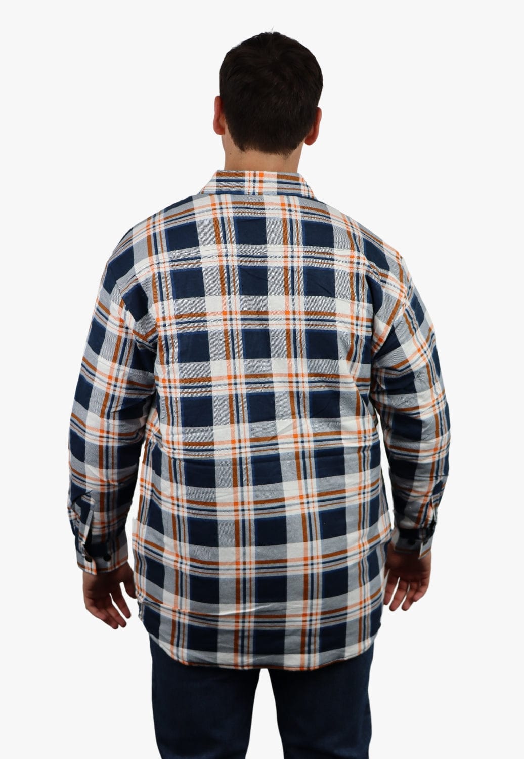 Ritemate WORKWEAR - Mens Jackets Ritemate Open Front Flannelette Quilted Shirt