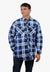 Ritemate WORKWEAR - Mens Jackets Ritemate Open Front Flannelette Quilted Shirt