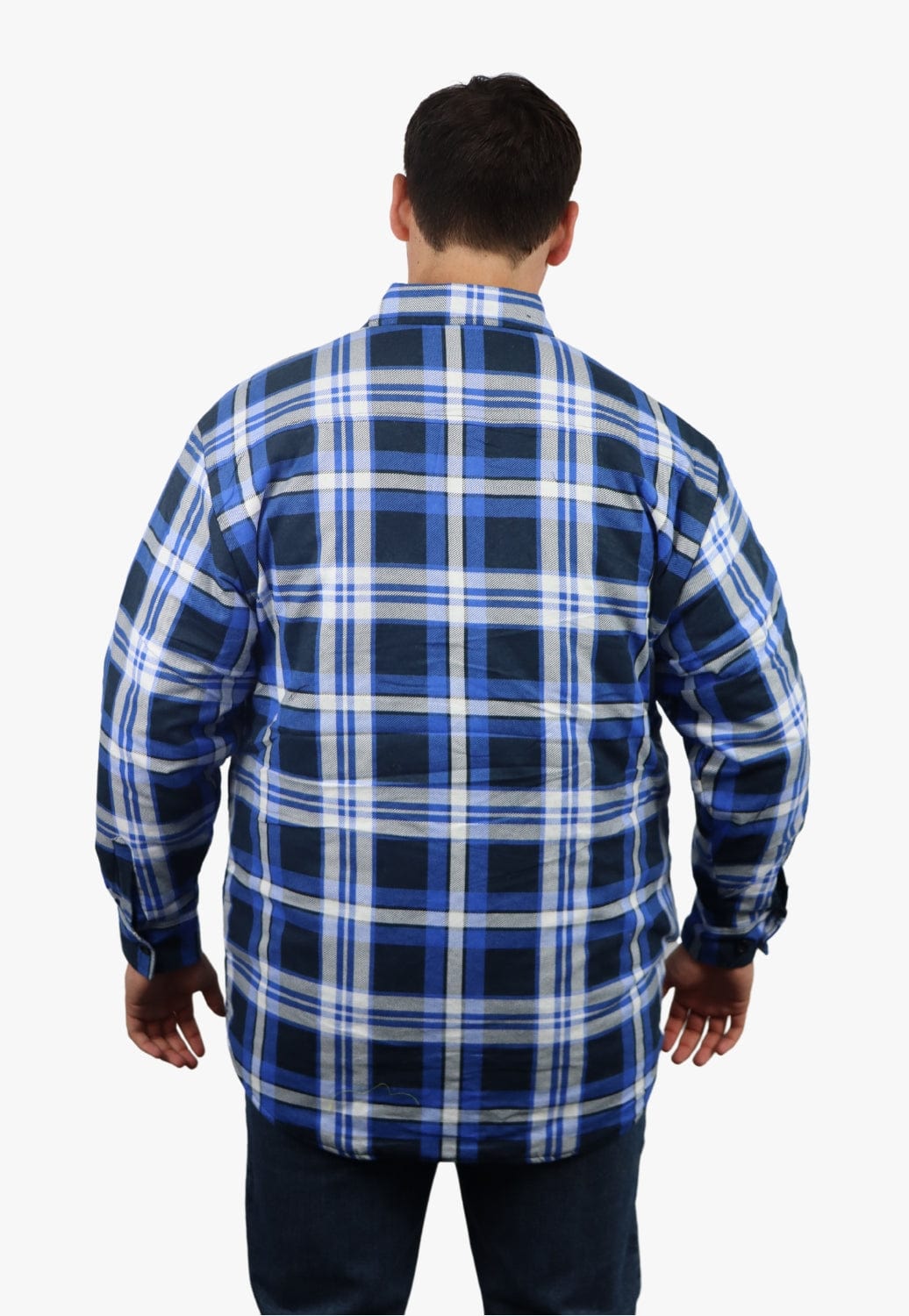 Ritemate WORKWEAR - Mens Jackets Ritemate Open Front Flannelette Quilted Shirt