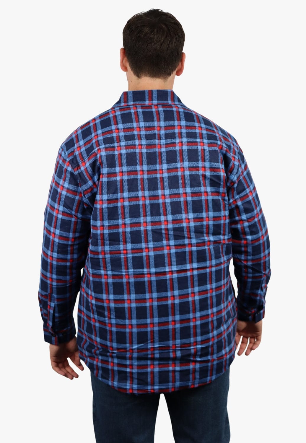 Ritemate WORKWEAR - Mens Jackets Ritemate Open Front Flannelette Quilted Shirt