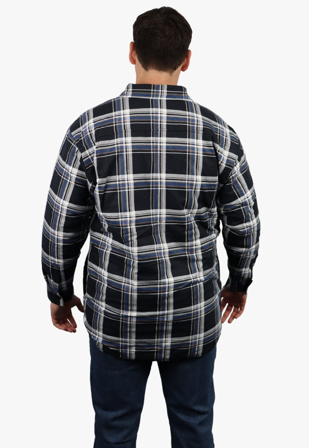 Ritemate WORKWEAR - Mens Jackets Ritemate Open Front Flannelette Quilted Shirt