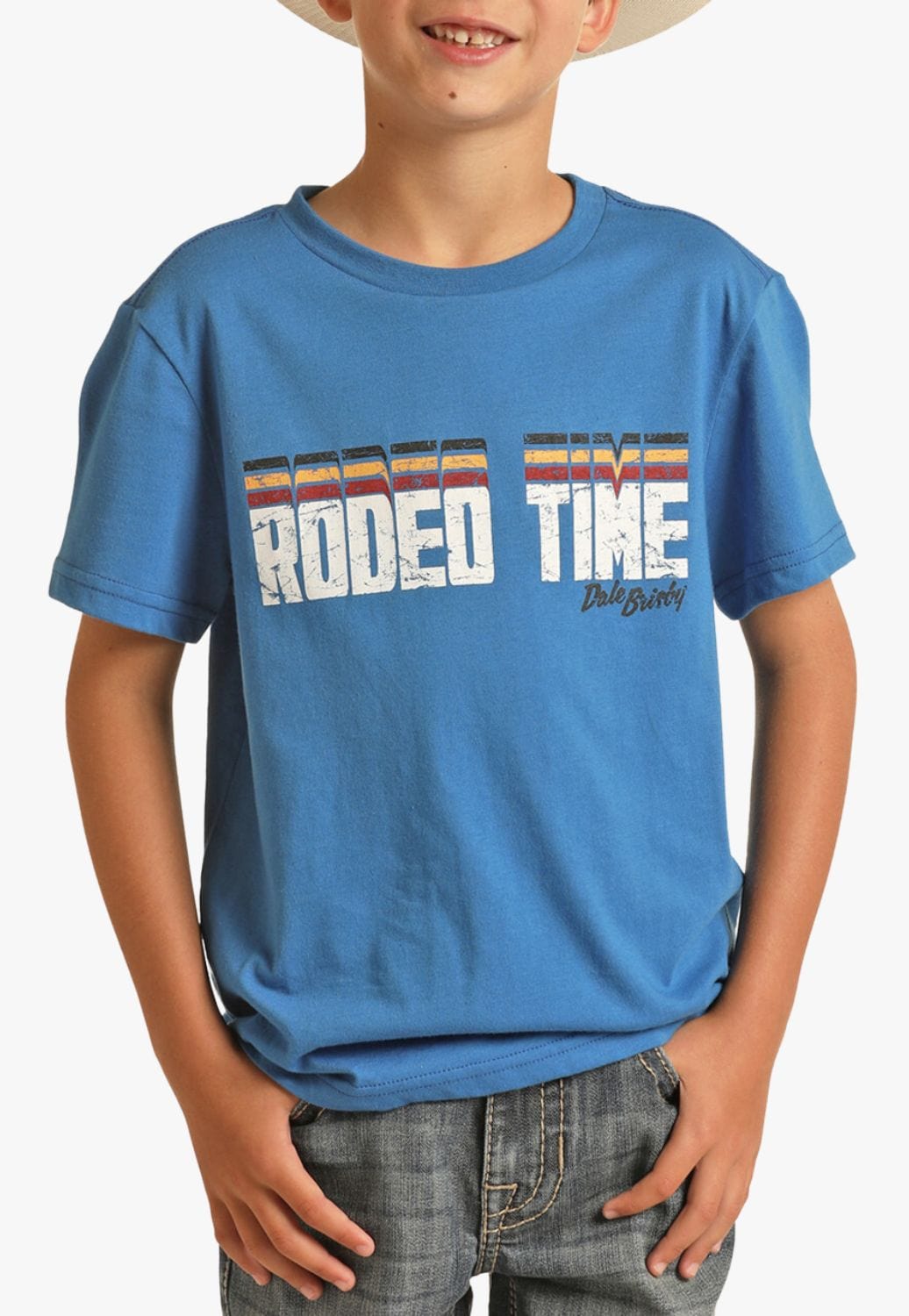 Rock and Roll CLOTHING-Boys T-Shirts Rock and Roll Boys Dale Brisby Graphic T-Shirt