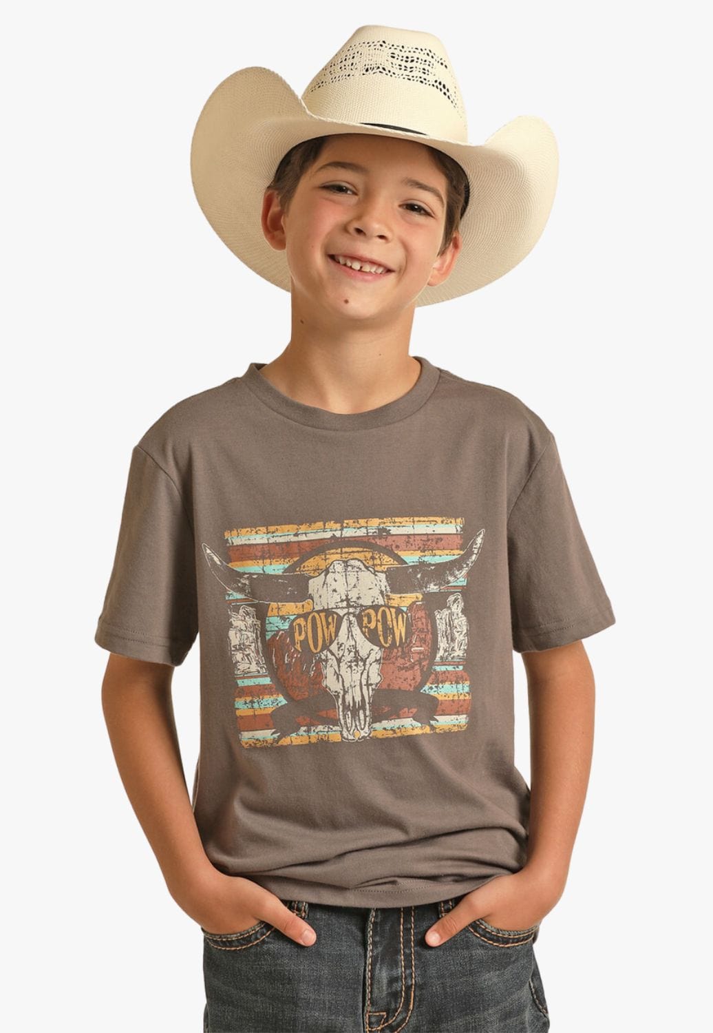 Rock and Roll CLOTHING-Boys T-Shirts Rock and Roll Boys Dale Brisby Graphic T-Shirt