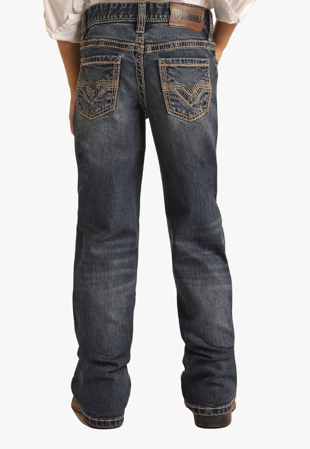 Rock and Roll CLOTHING-Boys Jeans Rock and Roll Boys Relaxed Straight Bootcut Jean