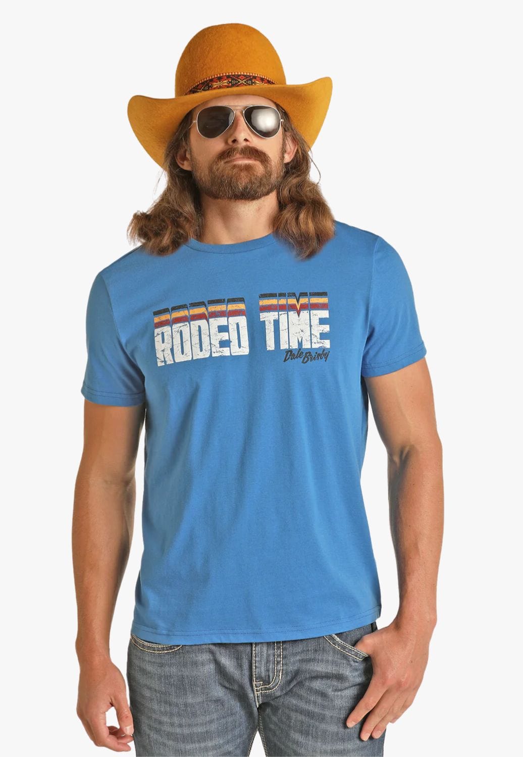 Rock and Roll CLOTHING-MensT-Shirts Rock and Roll Mens Dale Brisby Graphic T-Shirt