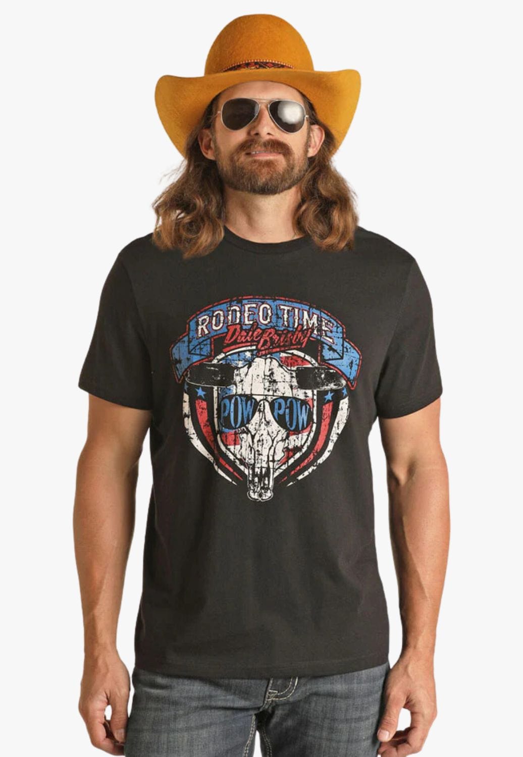 Rock and Roll CLOTHING-MensT-Shirts Rock and Roll Mens Dale Brisby Graphic T-Shirt