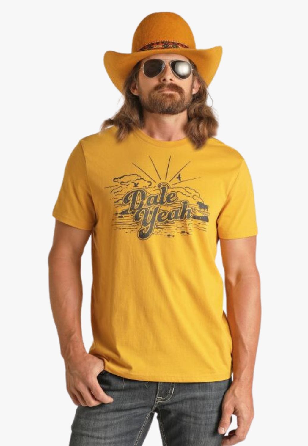 Rock and Roll CLOTHING-MensT-Shirts Rock and Roll Mens Dale Brisby Graphic T-Shirt