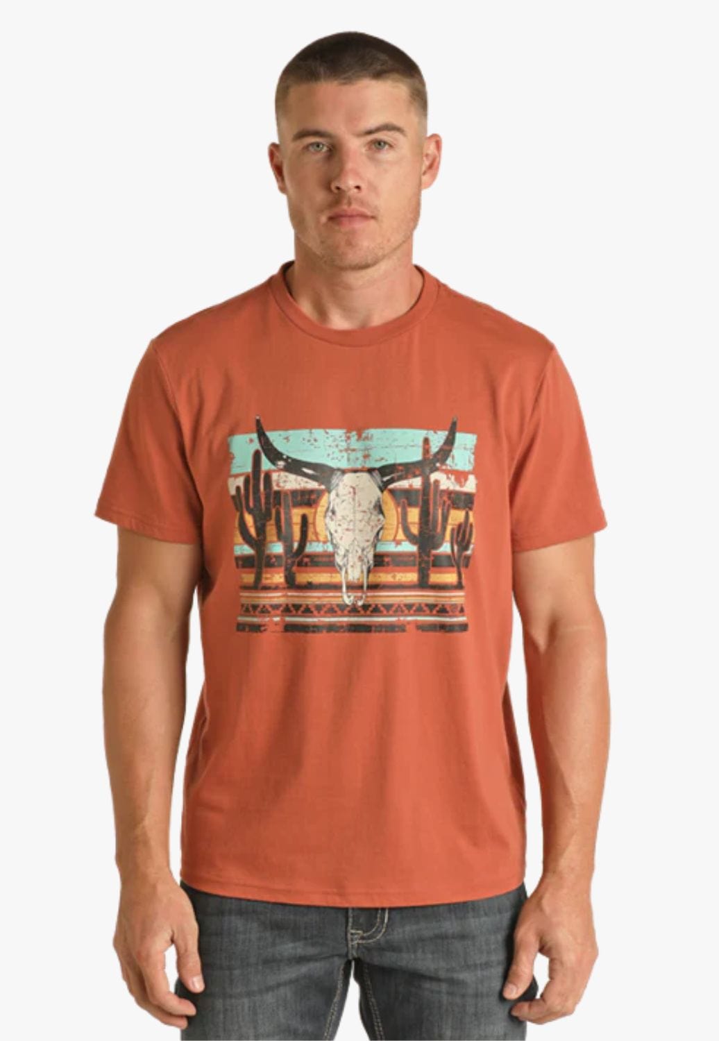 Rock and Roll CLOTHING-MensT-Shirts Rock and Roll Mens Graphic T-Shirt