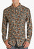 Rock and Roll CLOTHING-Mens Long Sleeve Shirts Rock and Roll Mens Longhorn Ripstop Snap Long Sleeve Shirt