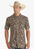 Rock and Roll CLOTHING-Mens Short Sleeve Shirts Rock and Roll Mens Longhorn Ripstop Snap Short Sleeve Shirt