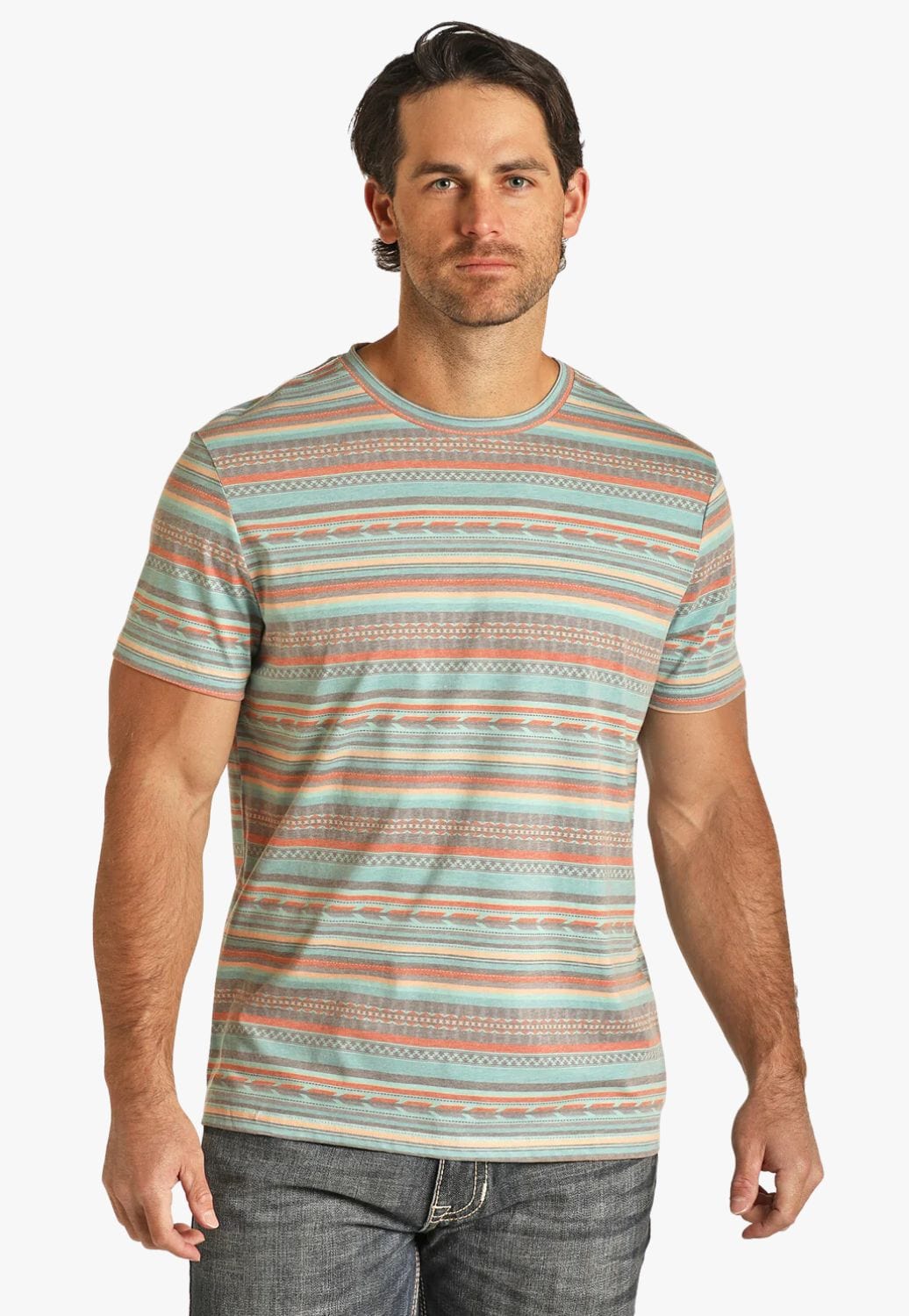 Rock and Roll CLOTHING-MensT-Shirts Rock and Roll Mens Print T-Shirt