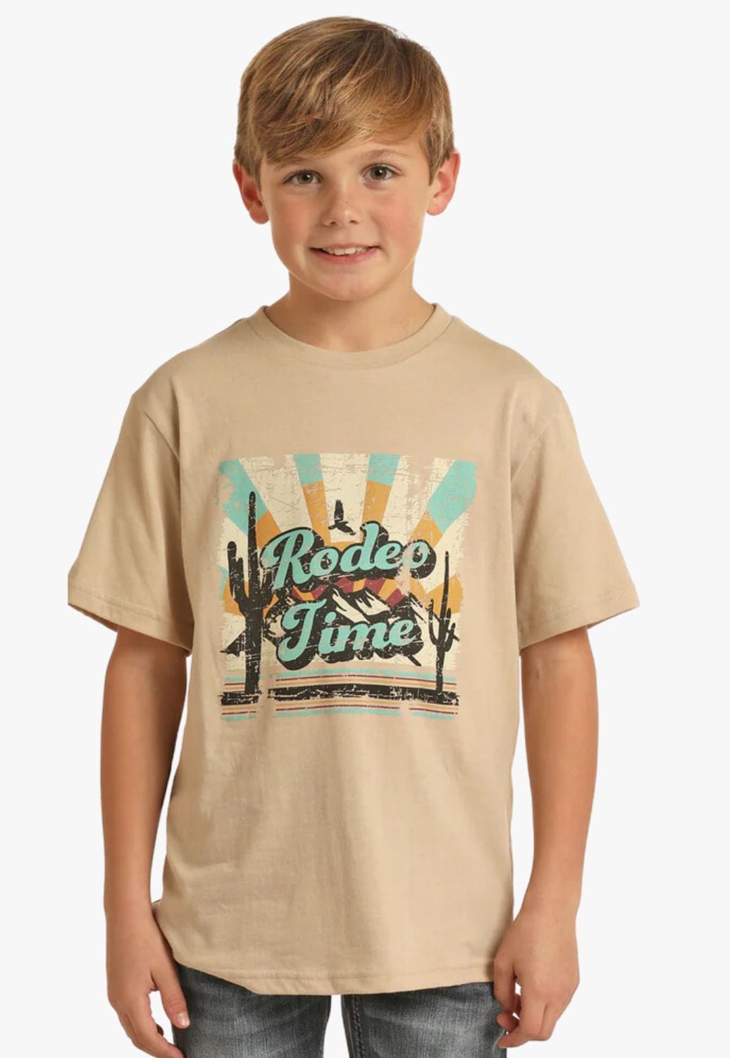 Rock and Roll CLOTHING-Boys T-Shirts Rock & Roll Boys Dale Brisby Graphic T-Shirt