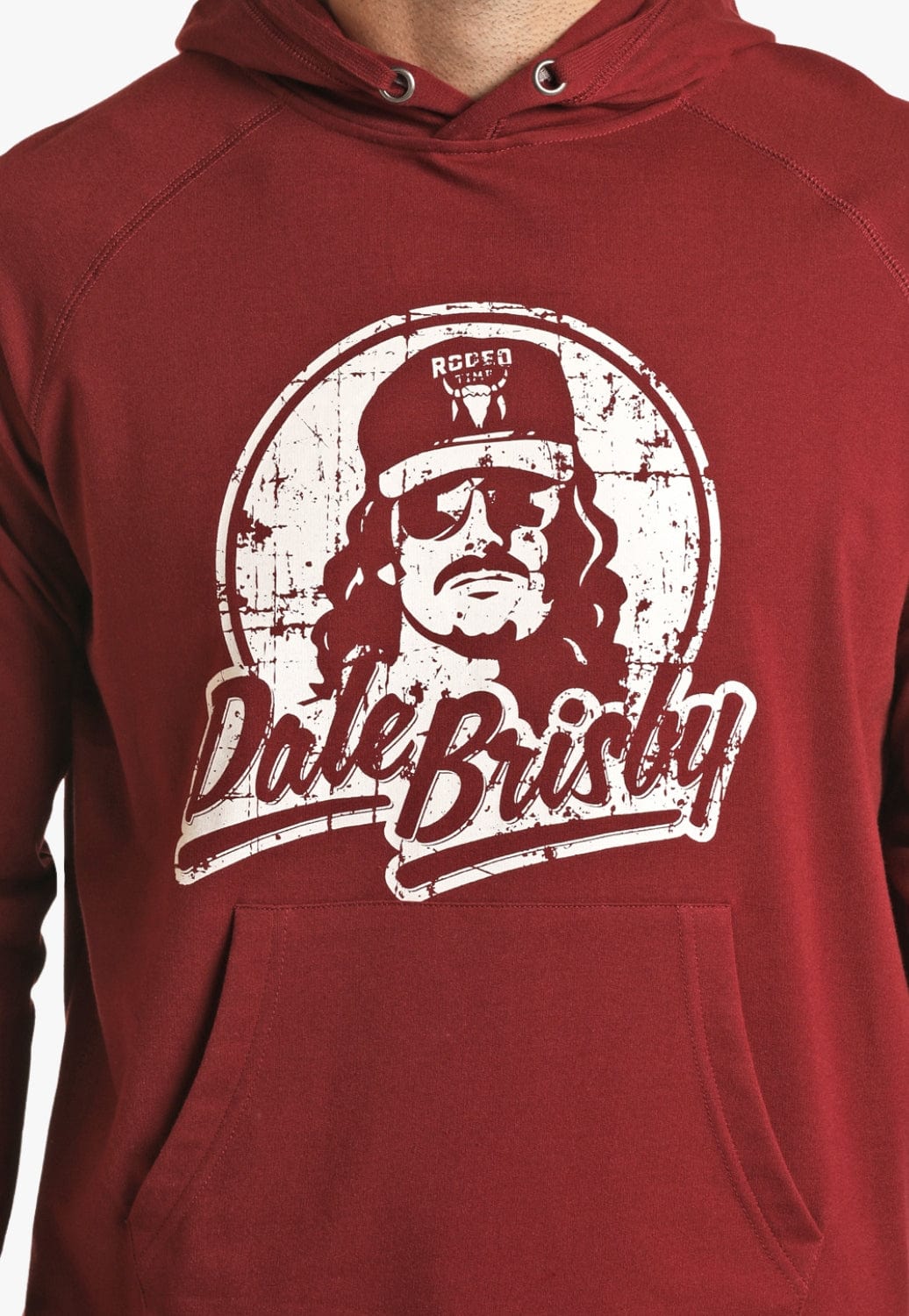 Rock and Roll CLOTHING-Mens Pullovers Rock & Roll Mens Dale Brisby Hoodie