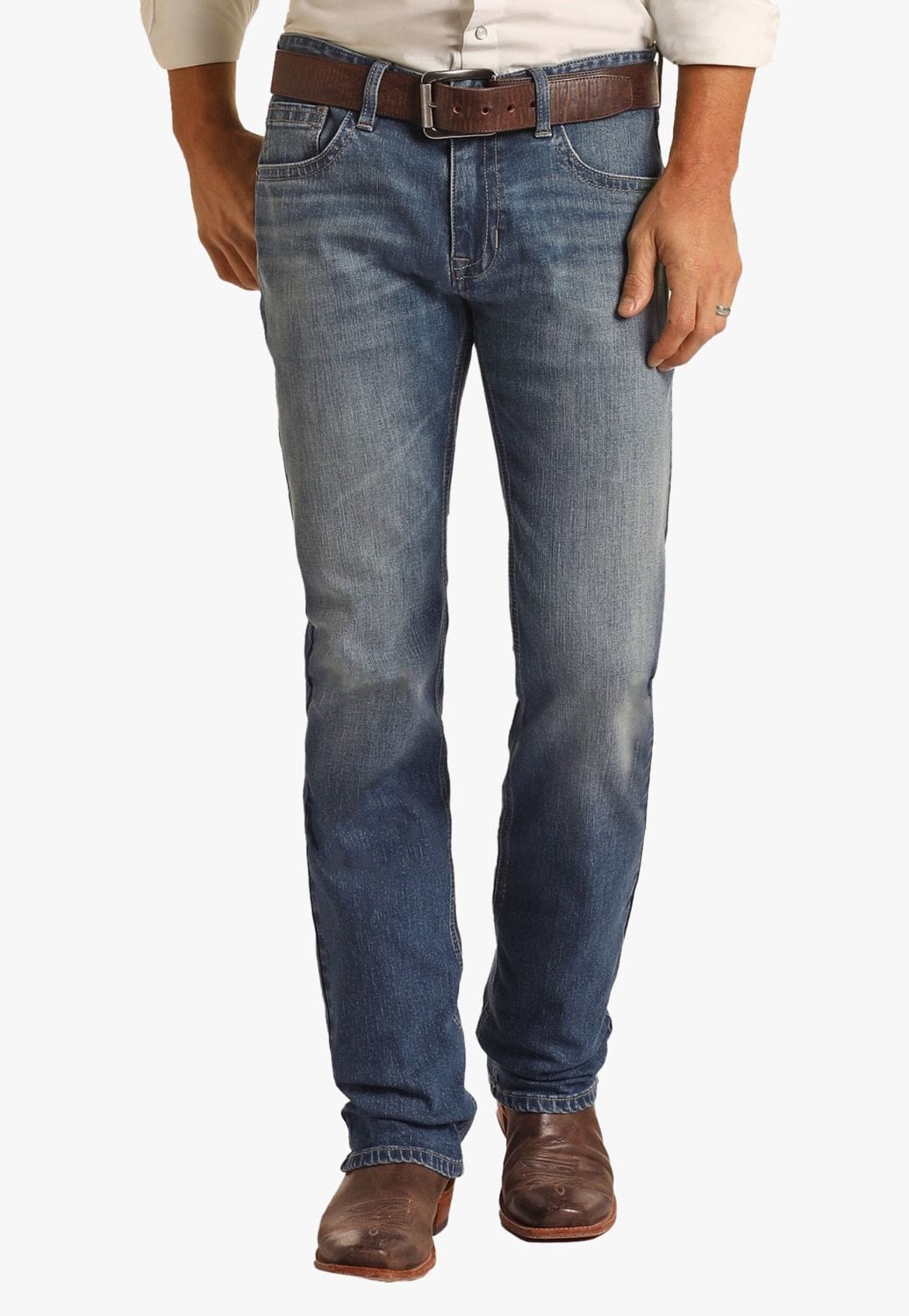 Rock and Roll CLOTHING-Mens Jeans Rock & Roll Mens Revolver Jean