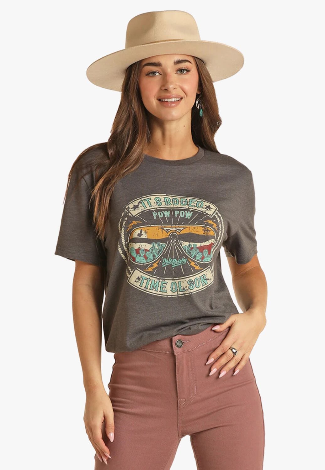 Rock and Roll CLOTHING-MensT-Shirts Rock & Roll Unisex Its Rodeo Time T-Shirt