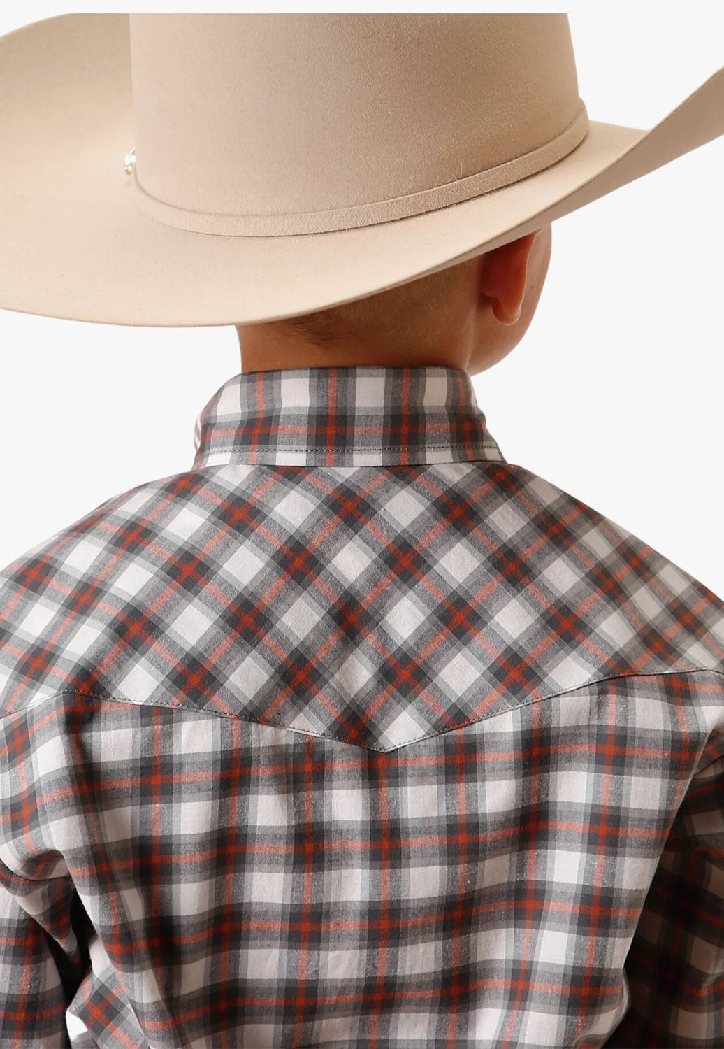 Roper CLOTHING-Boys Long Sleeve Shirts Roper Boys Amarillo Collection Long Sleeve Shirt