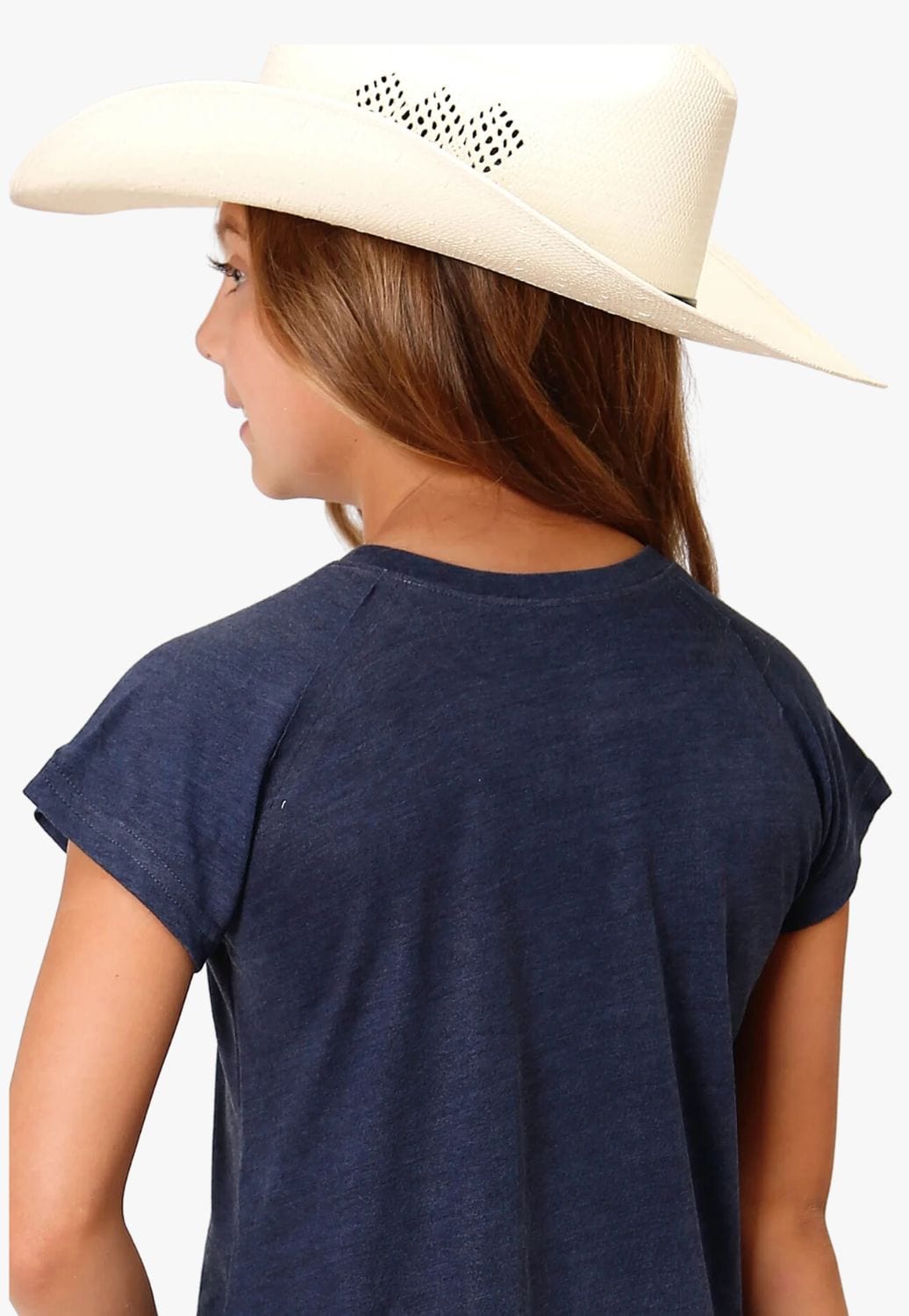 Roper CLOTHING-Girls T-Shirts Roper Girls Five Star Collection Short Sleeve T-Shirt