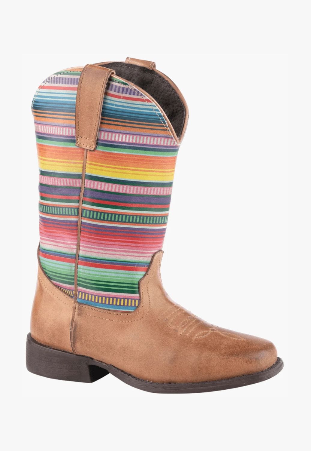 Roper FOOTWEAR - Kids Western Boots Roper Little Kids Cora Serape Boot