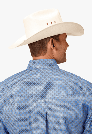 Roper CLOTHING-Mens Long Sleeve Shirts Roper Mens Amarillo Collection Long Sleeve Shirt