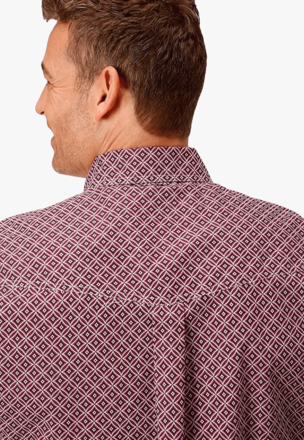 Roper CLOTHING-Mens Long Sleeve Shirts Roper Mens Amarillo Collection Long Sleeve Shirt