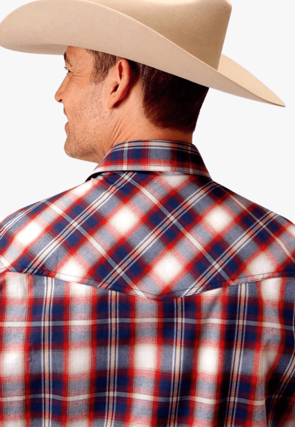 Roper CLOTHING-Mens Long Sleeve Shirts Roper Mens Amarillo Collection Long Sleeve Shirt