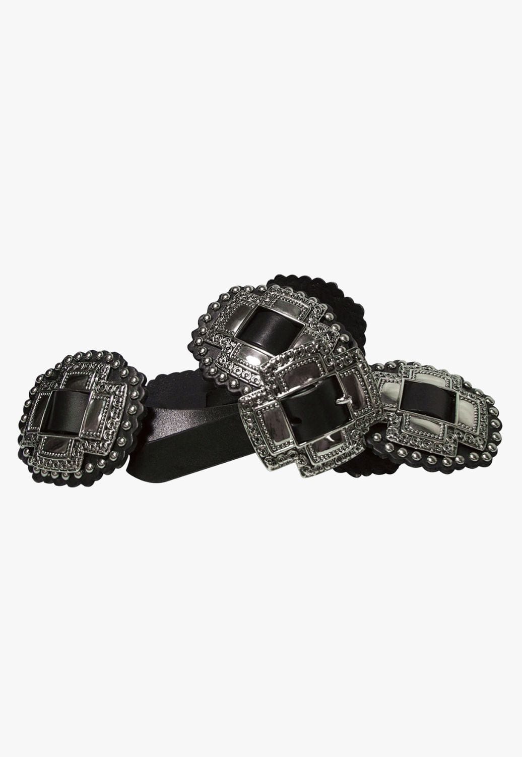 Roper CLOTHING-Womens Belts Roper Womens 1 Inch Cross Conchos Belt