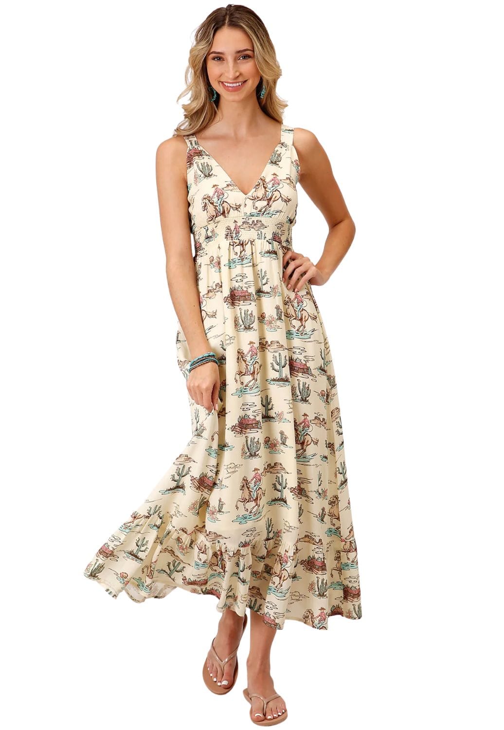 Roper CLOTHING-Womens Dresses Roper Womens Five Star Collection Dress
