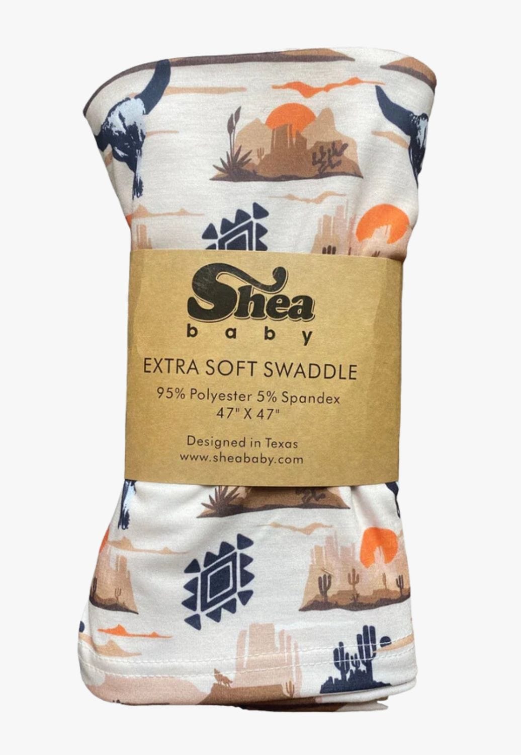 Shea Baby CLOTHING-Infants Multi Shea Baby Desert Sky Swaddle