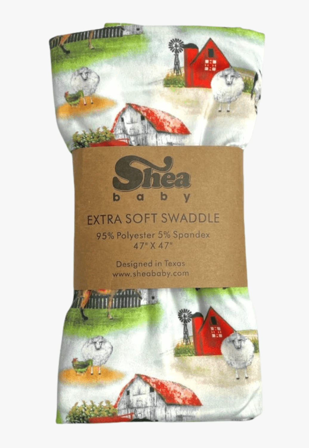 Shea Baby CLOTHING-Infants Multi Shea Baby Farm Swaddle