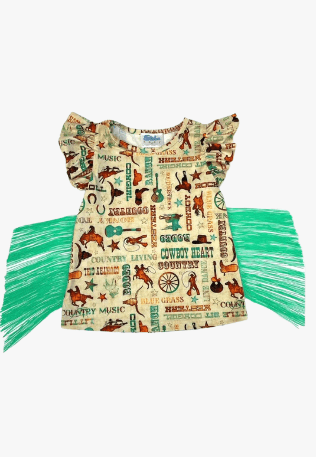Shea Baby CLOTHING-Infants Shea Baby Country music Fringe Shirt