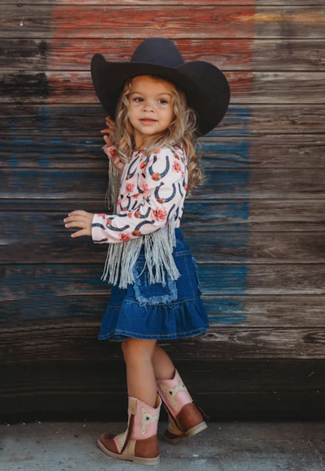 Shea Baby CLOTHING-Infants Shea Baby Denim Skirt