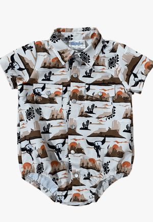 Shea Baby CLOTHING-Infants Shea Baby Desert Onesie