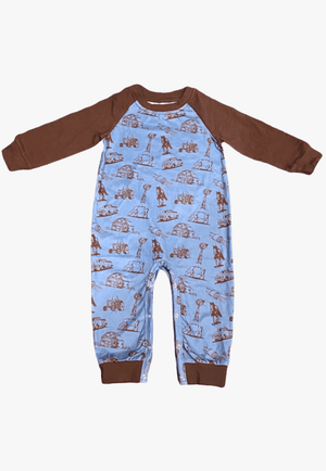 Shea Baby CLOTHING-Infants Shea Baby Farm Romper