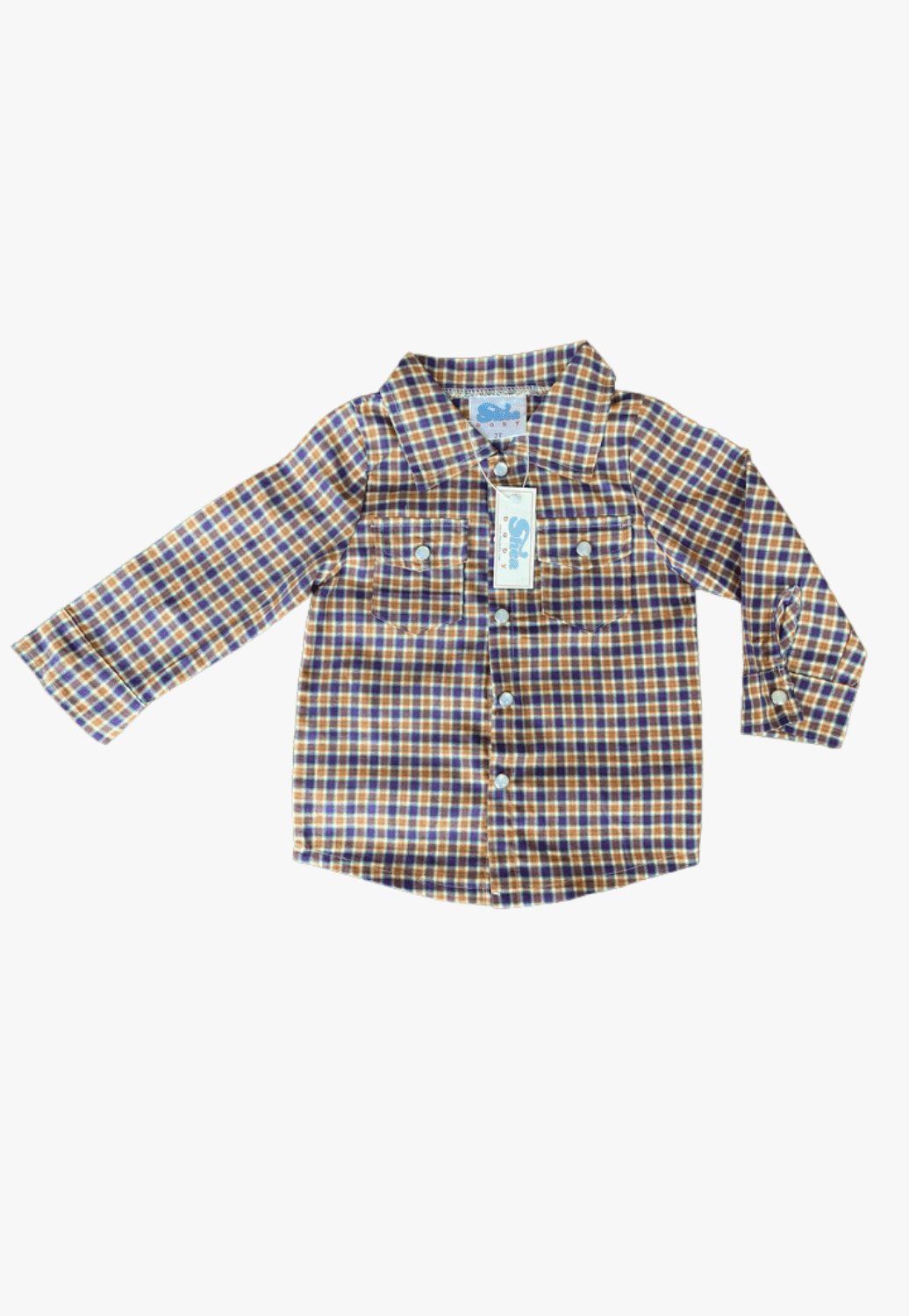 Shea Baby CLOTHING-Infants Shea Baby Plaid Shirt