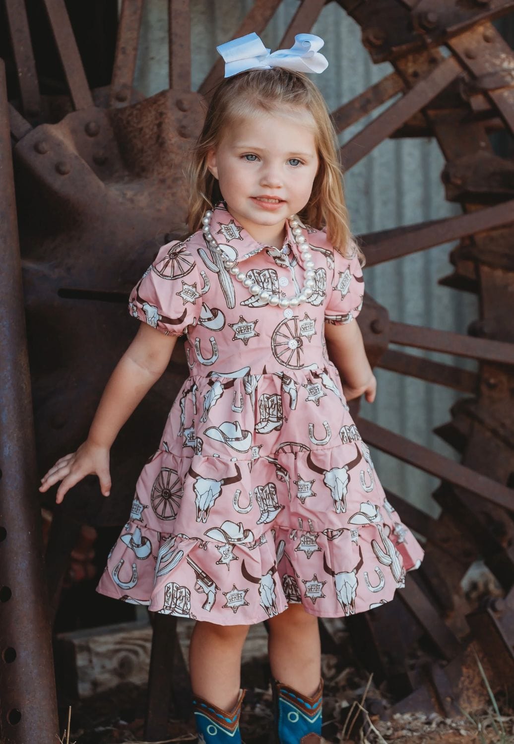 Shea Baby CLOTHING-Infants Shea Baby Sheriff Dress