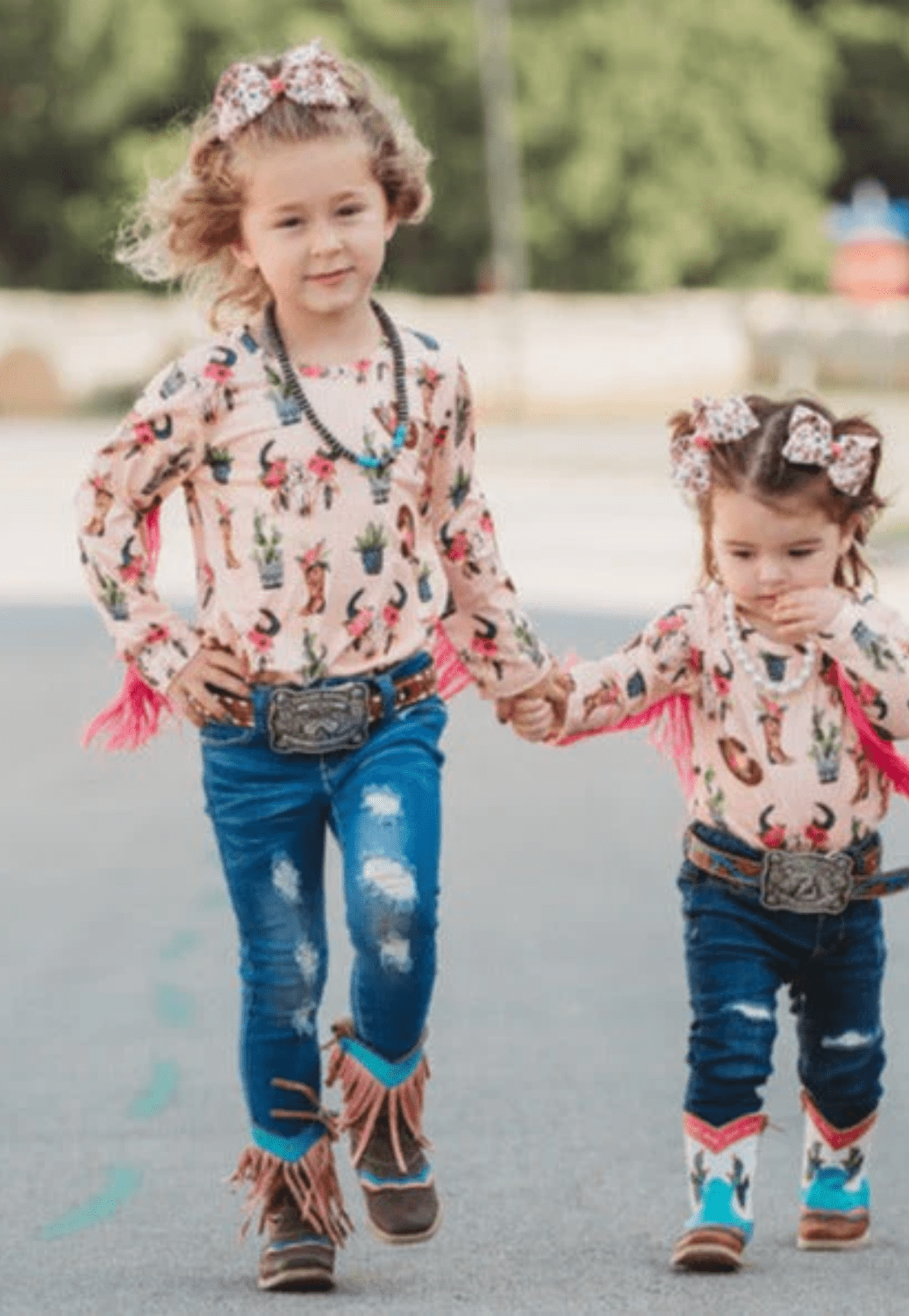 Shea Baby CLOTHING-Infants Shea Baby Way out West Fringe Top