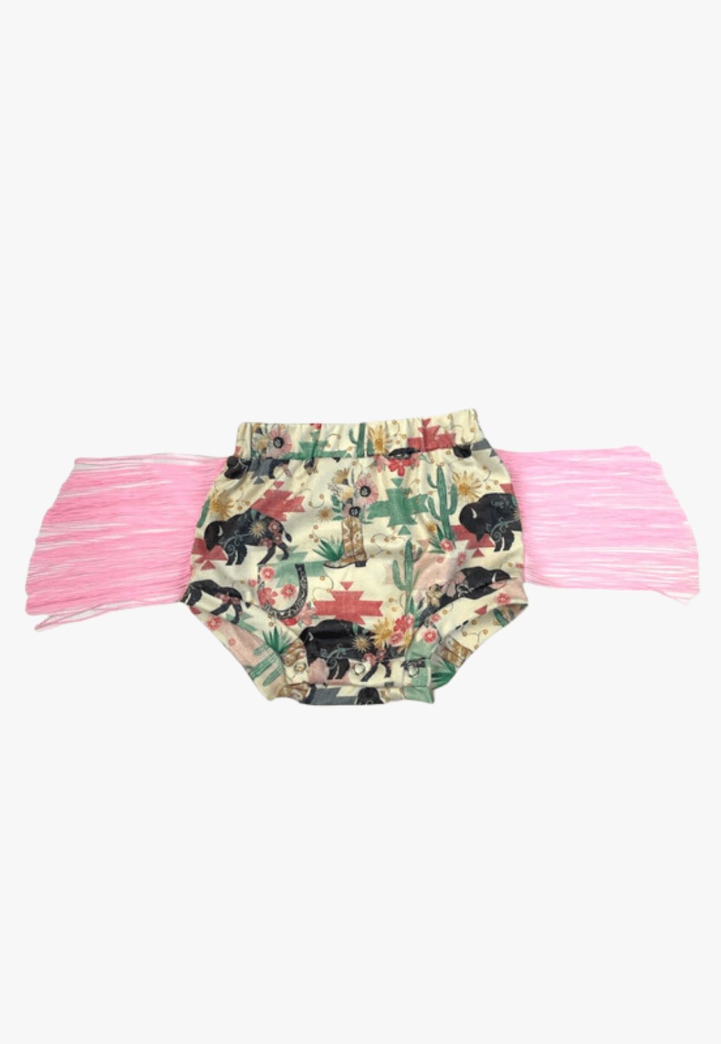 Shea Baby CLOTHING-Infants Shea Baby Wild Buffal Fringe Bummers